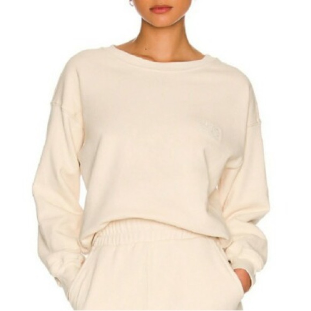 Revolve Well Being + Being Well Cropped Sweatshirt XS